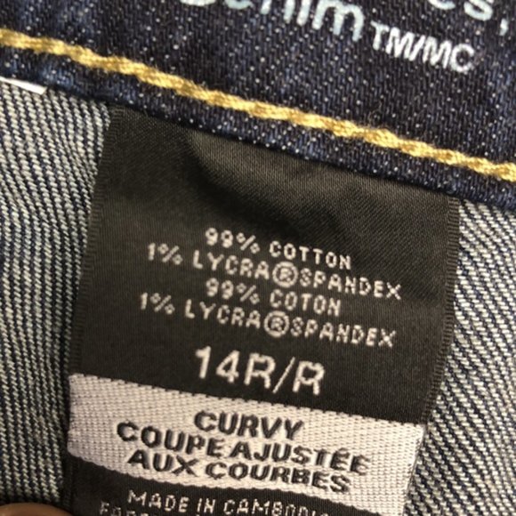 LIKE NEW WASSIMO CURVY HIGH-RISE SKINNY JEANS 14/32x31 ⭐ - Picture 7 of 10